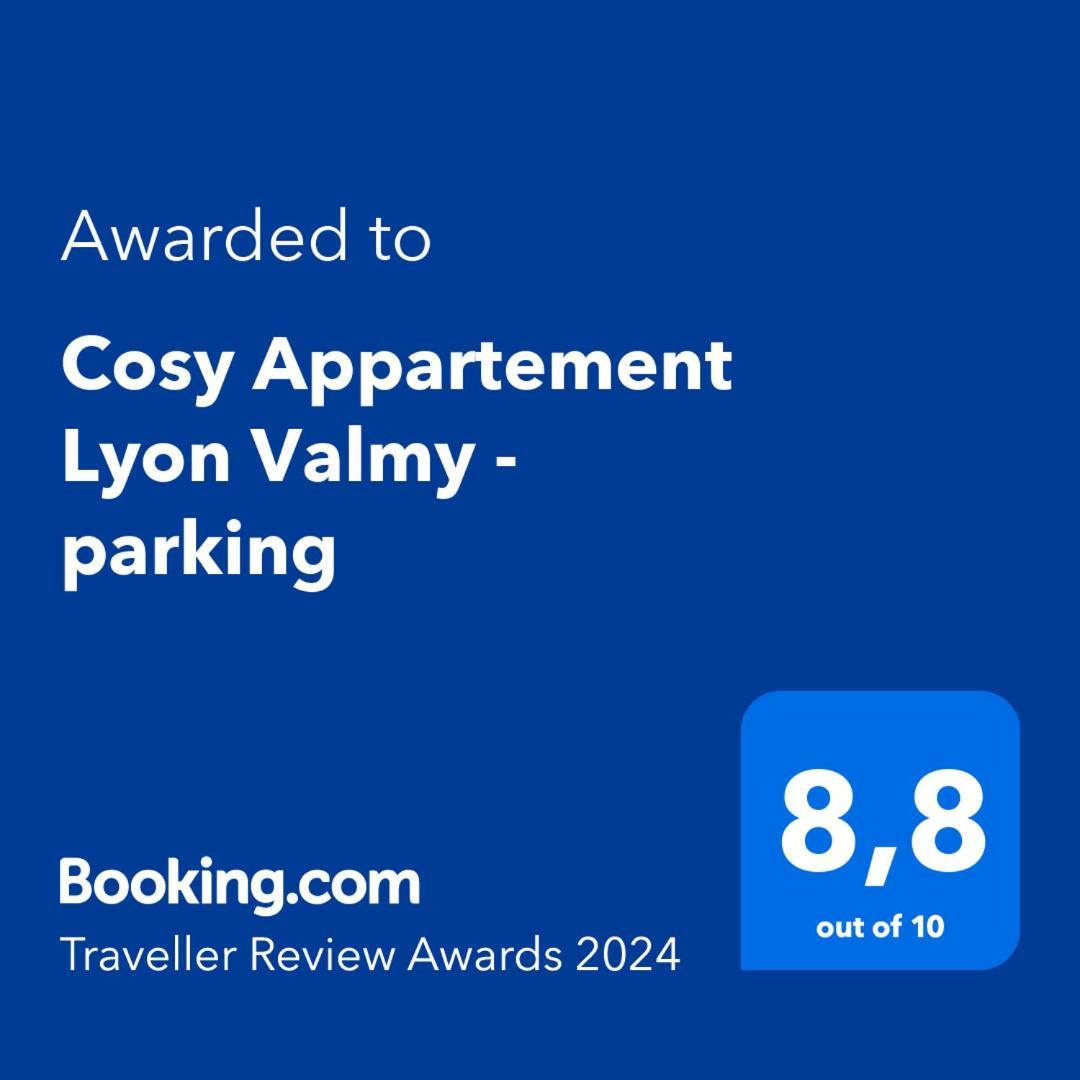 Cosy Appartement Lyon Valmy - Parking Dış mekan fotoğraf